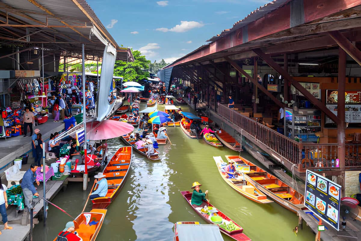 Floating Market Thailand