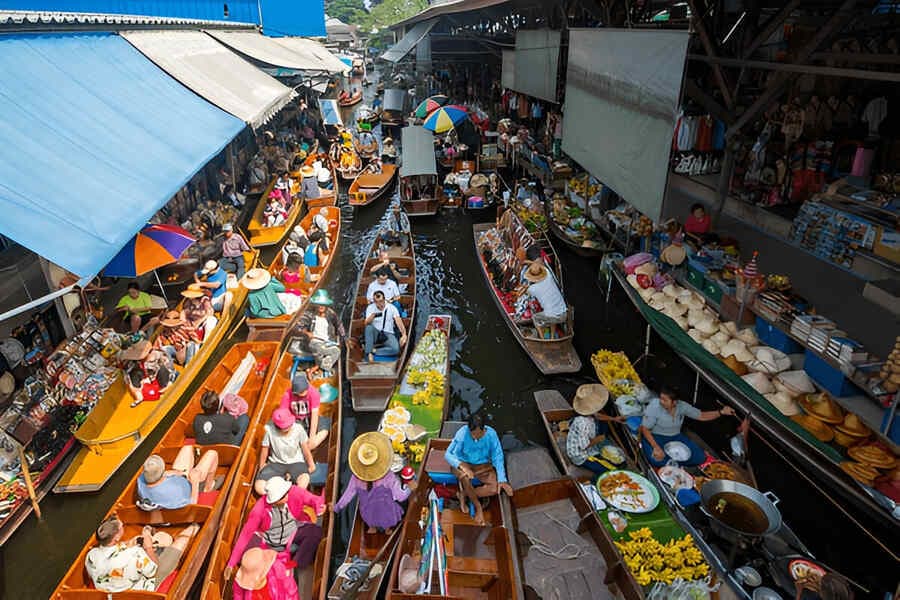 Floating Market, Bangkok