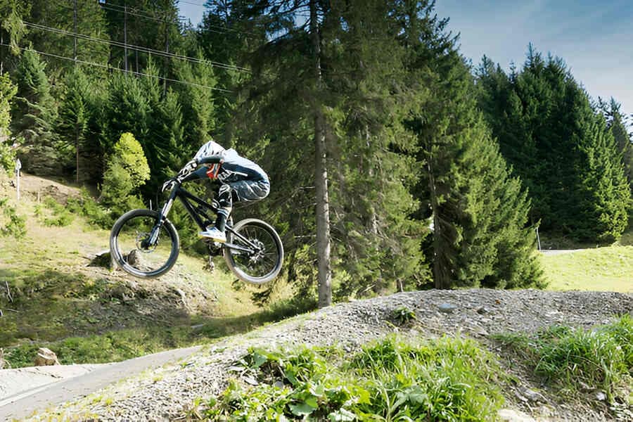 Rothorn with Mountain Biking