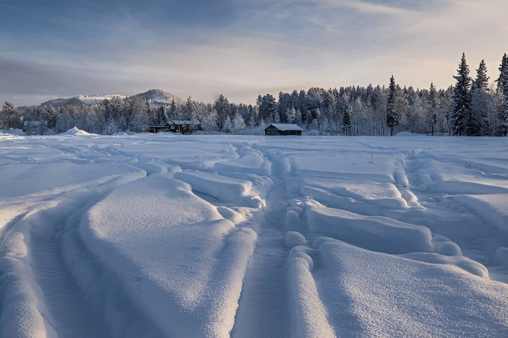 Winter Season in Lapland, Finland