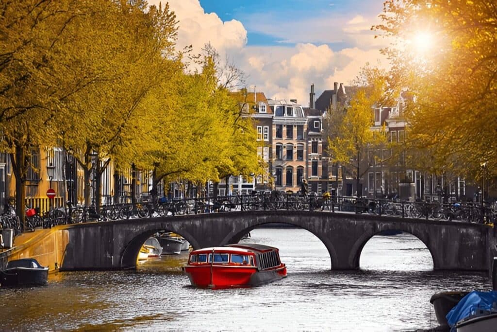 Autumn in Amsterdam, Netherlands