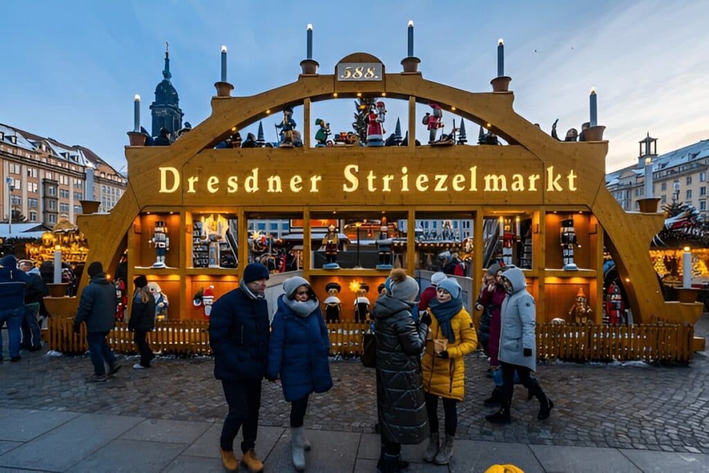 Dresden Striezelmarkt, Germany