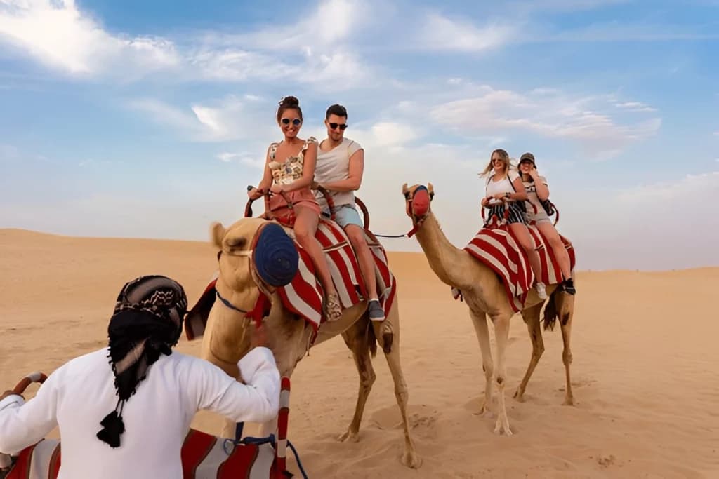 Ride Camels in a Desert Safari